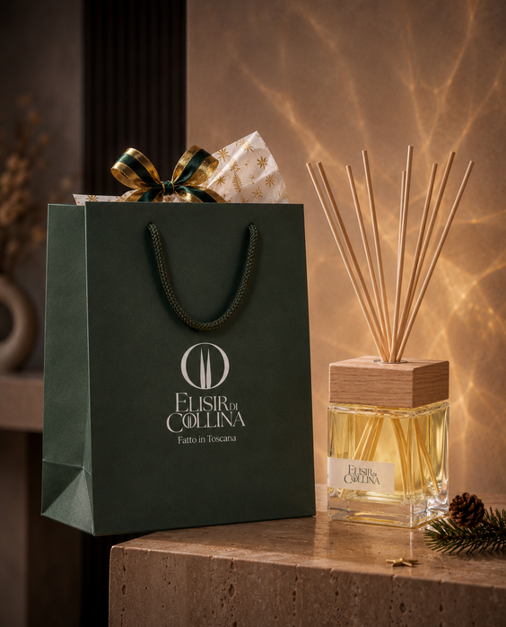 Profumatore Natale con Borsa Regalo